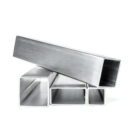 Slipat Rostfritt Fyrkantsrr