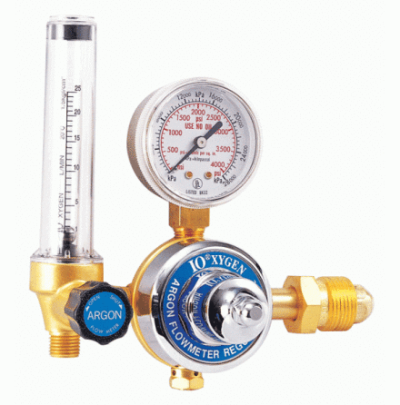 Gasregulator med fldesrr