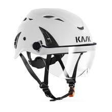 Kask hjälm skyddsglasögon