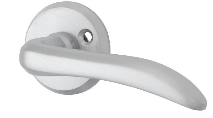 dörrhantag för ytterdörr  matt krom