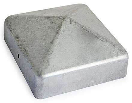 Galvad topp för träpelare 