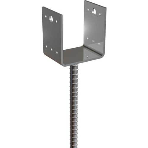 stolpsko fr ingjutning i betong