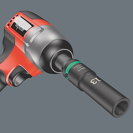 Hylsnyckelsats lång hylsa 1/2