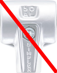 simplex hammarhus i aluminium