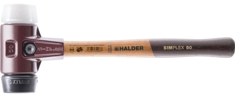 Gummiklubba och plattsättningshammare