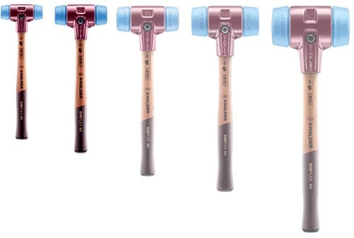 Kopparslag i två storlekar Halder klubba