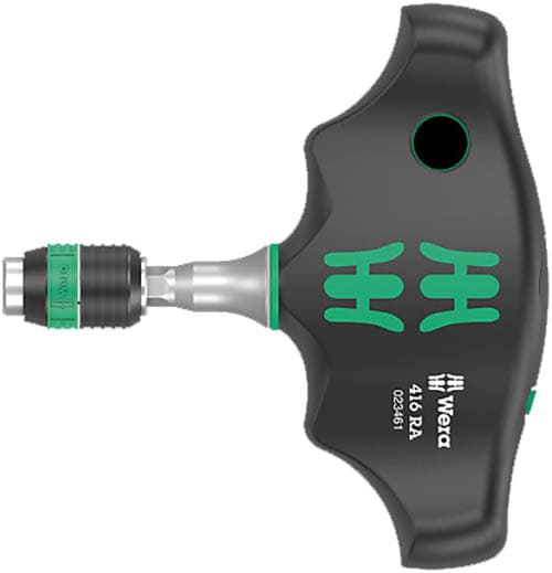 Spärrskruvmejsel T handtag Wera