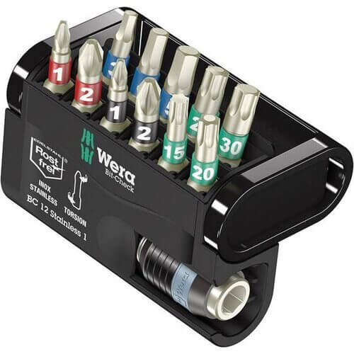 bitssats rostfri liten