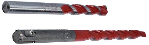 Multiborr SDS och cylindriska