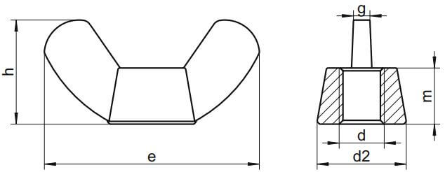 skiss med med mtt vingmutter