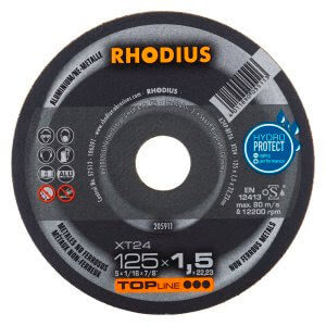 Kapskiva för vinkelslip för Aluminium