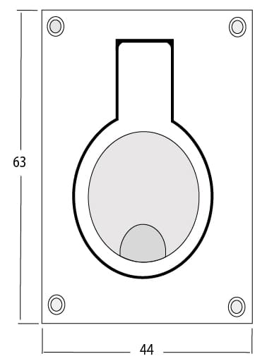 luckhandtag rostfritt 8243