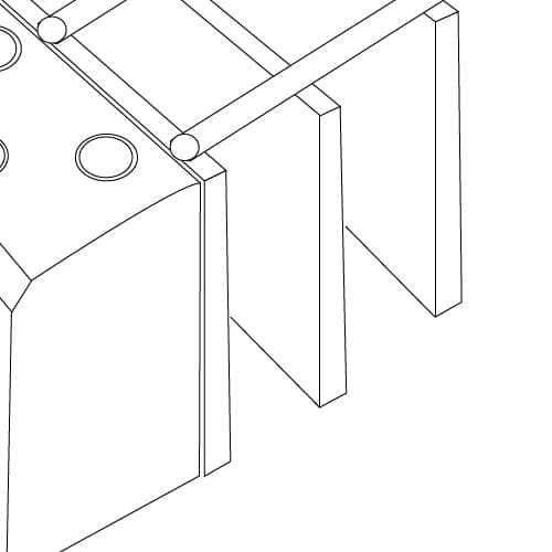 bärstål och säkerhetsframkant