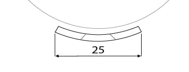 bricka mot ledstång