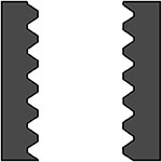 För genomgående hål