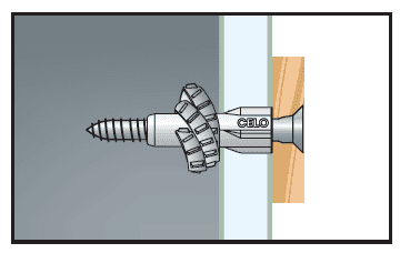 plugg i skivmaterial